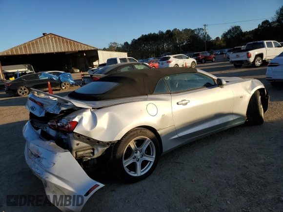 2019 Chevrolet Camaro 1LT with VIN 1G1FB3DX8K0126471, listed as a Copart auction lot 82988744 with 89,108 mi miles and Salvage Title. Bid and sale history available at carsss.com. Image 3.