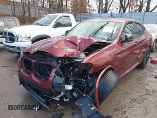 2022 BMW X4 M40i with VIN 5UX43DT09N9J96761, listed as a IAAI auction lot 41675333 with 1 mi miles. Bid and sale history available at carsss.com. Image 6.