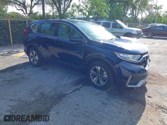 2020 Honda CR-V LX with VIN 2HKRW1H20LH410452, listed as a IAAI auction lot 42416541 with 46,229 mi miles and . Bid and sale history available at DreamBid. Image 1.