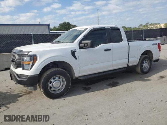 2023 Ford F-150 XL z VIN 1FTFX1E59PKF07963, wystawiony jako Copart lot #53146275 z przebiegiem 37 380 mil mil oraz Szkoda całkowita • Salvage title. Historia ofert i sprzedaży dostępna na DreamBid. Obrazek 1.