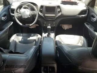2021 Jeep Cherokee Latitude Lux z VIN 1C4PJLMX4MD112156, wystawiony jako Copart lot #53464955 z przebiegiem 11 822 mil mil oraz Nie do naprawy • Non repairable. Historia ofert i sprzedaży dostępna na DreamBid. Obrazek 8.