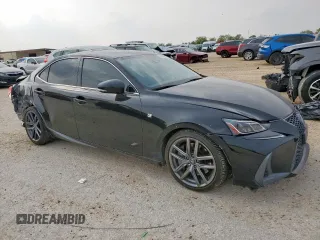 2020 Lexus IS 300 F Sport with VIN JTHGA1D23L5103657, listed as a Copart auction lot 57443255 with 95,782 mi miles and Salvage title. Bid and sale history available at DreamBid. Image 4.