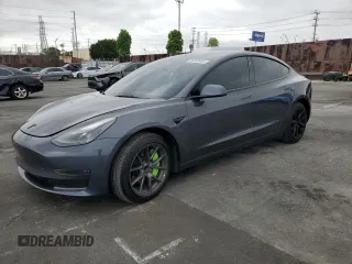 2023 Tesla Model 3 z VIN 5YJ3E1EA4PF409796, wystawiony jako Copart lot #54202465 z przebiegiem 45 275 mil mil oraz Szkoda całkowita • Salvage title. Historia ofert i sprzedaży dostępna na DreamBid. Obrazek 1.