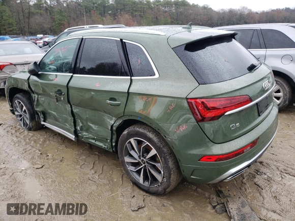 2022 Audi Q5 S line Premium Plus with VIN WA1EAAFY4N2010381, listed as a Copart auction lot 69997612 with 0 mi miles. Bid and sale history available at carsss.com. Image 2.