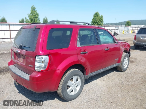 2008 Ford Escape XLT with VIN 1FMCU93148KE38168, listed as a IAAI auction lot 42437596 with 167,834 mi miles and . Bid and sale history available at DreamBid. Image 4.
