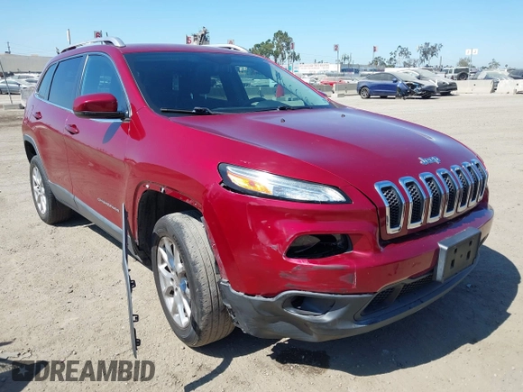2016 Jeep Cherokee Latitude with VIN 1C4PJLCSXGW178113, listed as a IAAI auction lot 42643544 with 122,347 mi miles and . Bid and sale history available at DreamBid. Image 1.