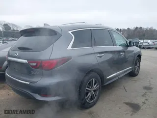 2019 Infiniti QX60 PURE with VIN 5N1DL0MM8KC569052, listed as a IAAI auction lot 41172254 with 85,993 mi miles. Bid and sale history available at carsss.com. Image 4.