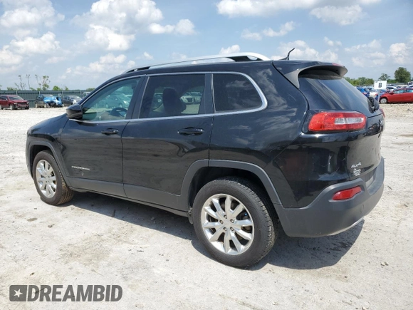 2017 Jeep Cherokee Limited с VIN 1C4PJMDB7HW618553, выставлен на аукционе Copart как лот 54724605 с пробегом 89 911 миль миль и Списание • Salvage title. История ставок и продаж доступна на DreamBid. Изображение 2.