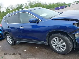 2017 Nissan Rogue SV with VIN KNMAT2MT2HP557278, listed as a IAAI auction lot 42027556 with 118,703 mi miles. Bid and sale history available at carsss.com. Image 13.