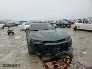 2019 Chevrolet Camaro ZL1 with VIN 1G1FK1R60K0111144, listed as a Copart auction lot 43147475 with 46,725 mi miles and Salvage Title. Bid and sale history available at carsss.com. Image 11.