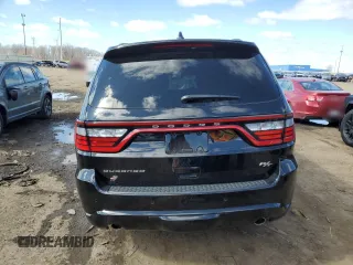 2024 Dodge Durango R/T Plus with VIN 1C4SDJCT4RC174173, listed as a Copart auction lot 50713295 with Not Provided miles and Clean Title. Bid and sale history available at DreamBid. Image 6.