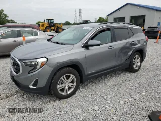 2019 GMC Terrain SLE z VIN 3GKALTEV2KL256233, wystawiony jako Copart lot #64187875 z przebiegiem 73 227 mil mil oraz Szkoda całkowita • Salvage title. Historia ofert i sprzedaży dostępna na DreamBid. Obrazek 1.