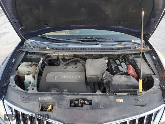 2012 Lincoln MKX with VIN 2LMDJ6JK8CBL14032, listed as a Copart auction lot 88640105 with 153,178 mi miles and Clean Title. Bid and sale history available at carsss.com. Image 12.