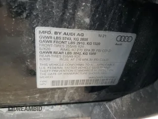 2022 Audi SQ5 Prestige with VIN WA1C4AFY1N2030814, listed as a Copart auction lot 60166714 with 35,197 mi miles and Salvage Title. Bid and sale history available at carsss.com. Image 13.