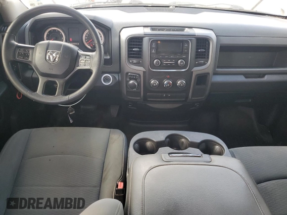 2018 Ram 1500 Express with VIN 1C6RR6FG7JS148583, listed as a Copart auction lot 60063055 with 178,947 mi miles and Salvage title. Bid and sale history available at DreamBid. Image 8.