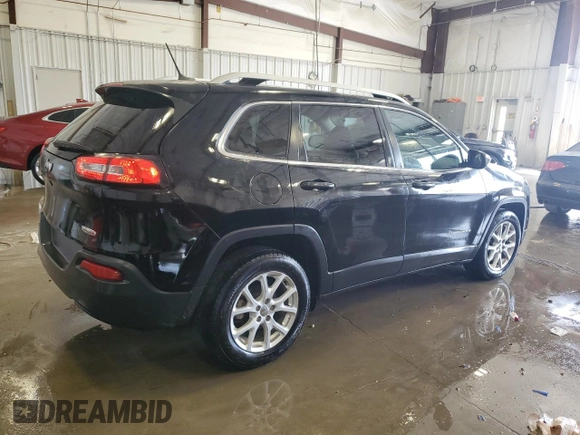 2018 Jeep Cherokee Latitude with VIN 1C4PJLCBXJD544641, listed as a Copart auction lot 56302195 with 115,046 mi miles and Non repairable. Bid and sale history available at DreamBid. Image 3.