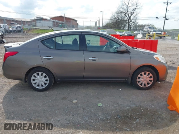 2014 Nissan Versa S Plus with VIN 3N1CN7APXEL850427, listed as a IAAI auction lot 41941915 with 65,155 mi miles. Bid and sale history available at carsss.com. Image 14.