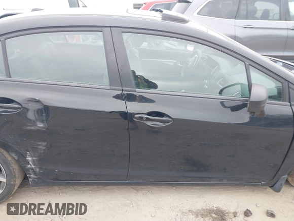 2015 Honda Civic Sedan EX-L with VIN 19XFB2F95FE047952, listed as a IAAI auction lot 41803118 with 1 mi miles. Bid and sale history available at carsss.com. Image 12.