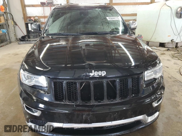 2015 Jeep Grand Cherokee Summit with VIN 1C4RJFJT9FC759396, listed as a Copart auction lot 45644115 with 112,482 mi miles and Salvage Title. Bid and sale history available at carsss.com. Image 5.