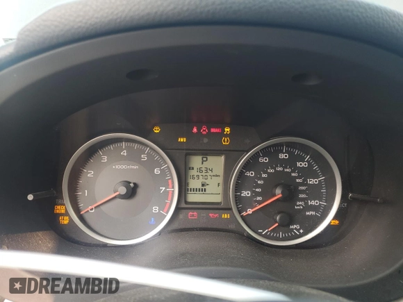 2014 Subaru Crosstrek Premium with VIN JF2GPAVC6E8206324, listed as a Copart auction lot 59358965 with 169,707 mi miles and Salvage title. Bid and sale history available at DreamBid. Image 9.