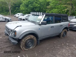 2022 Ford Bronco with VIN 1FMDE5BH4NLA78737, listed as a IAAI auction lot 42297569 with 23,504 mi miles and . Bid and sale history available at DreamBid. Image 14.
