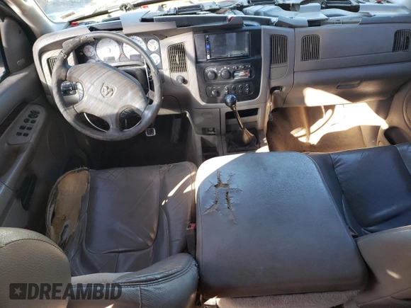 2003 Dodge Ram 3500 ST with VIN 3D7LU38C43G758348, listed as a Copart auction lot 88806075 with 309,083 mi miles and Salvage Title. Bid and sale history available at carsss.com. Image 8.
