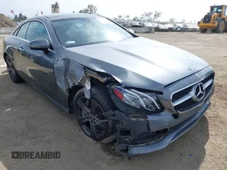 2018 Mercedes-Benz E 400 with VIN WDD1J6FBXJF023366, listed as a IAAI auction lot 42040972 with Not provided miles and . Bid and sale history available at DreamBid. Image 1.