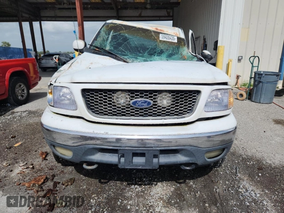2000 Ford F-150 XL with VIN 2FTRX18L2YCA02201, listed as a Copart auction lot 59428435 with Not provided miles and Non repairable. Bid and sale history available at DreamBid. Image 5.
