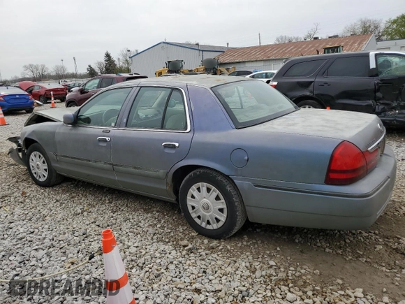 2004 Mercury Grand Marquis GS with VIN 2MEFM74W44X659873, listed as a Copart auction lot 51793205 with 115,384 mi miles and Salvage Title. Bid and sale history available at DreamBid. Image 2.