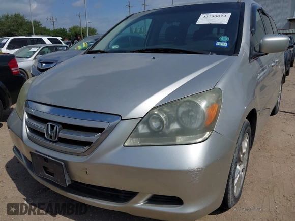 2007 Honda Odyssey EX-L z VIN 5FNRL38797B413208, wystawiony jako IAAI lot #42290074 z przebiegiem 196 678 mil mil oraz . Historia ofert i sprzedaży dostępna na DreamBid. Obrazek 6.