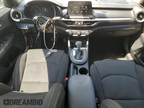 2021 Kia Forte LXS with VIN 3KPF24AD4ME349205, listed as a Copart auction lot 64805393 with 46,773 mi miles and Salvage Title. Bid and sale history available at DreamBid. Image 8.