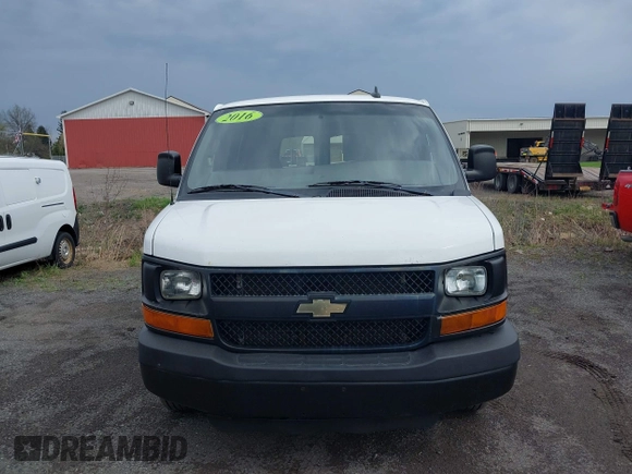 2016 Chevrolet Express Cargo Van with VIN 1GCWGAFF0G1140500, listed as a IAAI auction lot 42130720 with 239,606 mi miles. Bid and sale history available at carsss.com. Image 12.