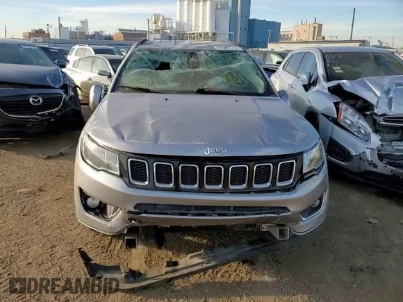 2019 Jeep Compass Limited with VIN 3C4NJCCB0KT662863, listed as a Copart auction lot 65089042 with 83,400 mi miles and Salvage Title. Bid and sale history available at carsss.com. Image 11.