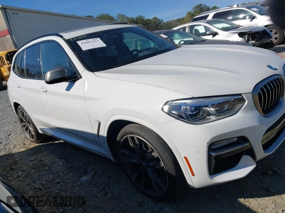 2019 BMW X3 M40i with VIN 5UXTS3C54K0Z06489, listed as a IAAI auction lot 41887523 with 115,780 mi miles and . Bid and sale history available at DreamBid. Image 13.