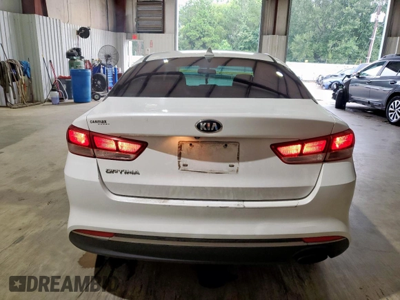 2017 Kia Optima LX with VIN 5XXGT4L3XHG164269, listed as a Copart auction lot 65475115 with 120,345 mi miles and Clean title. Bid and sale history available at DreamBid. Image 6.