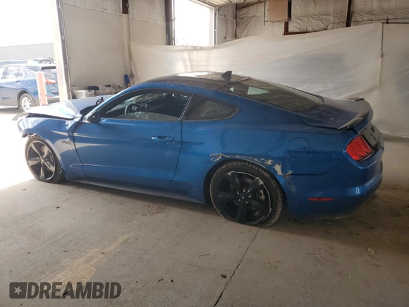 2021 Ford Mustang GT with VIN 1FA6P8CF5M5145196, listed as a Copart auction lot 58097725 with 29,413 mi miles and Salvage title. Bid and sale history available at DreamBid. Image 2.