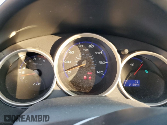 2007 Honda Fit Sport with VIN JHMGD37657S061775, listed as a Copart auction lot 69941734 with 213,944 mi miles and Salvage Title. Bid and sale history available at carsss.com. Image 9.