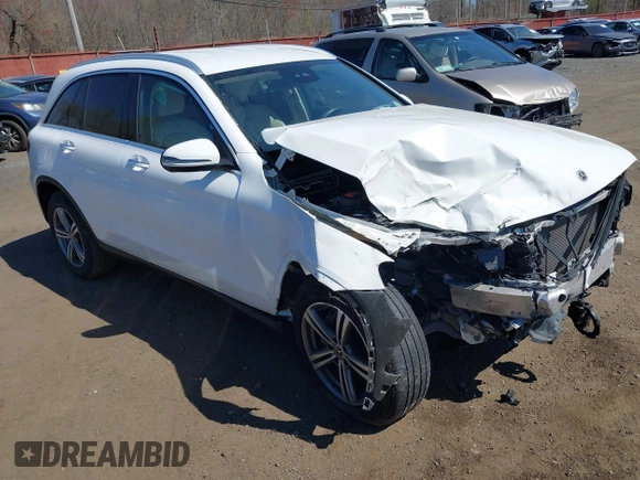 2022 Mercedes-Benz GLC 300 with VIN W1N0G8EB1NV344248, listed as a IAAI auction lot 42059529 with 28,500 mi miles and . Bid and sale history available at DreamBid. Image 1.