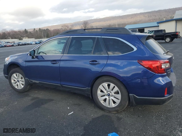 2017 Subaru Outback Premium with VIN 4S4BSAFC6H3202244, listed as a Copart auction lot 51036885 with 66,001 mi miles and Salvage Title. Bid and sale history available at carsss.com. Image 2.