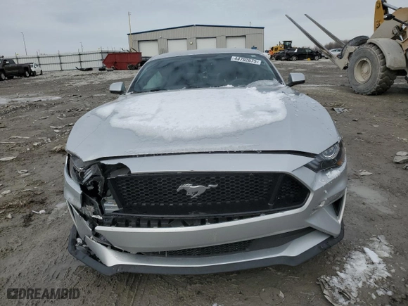 2018 Ford Mustang GT with VIN 1FA6P8CF3J5117621, listed as a Copart auction lot 44702675 with 129,705 mi miles and Salvage Title. Bid and sale history available at carsss.com. Image 5.