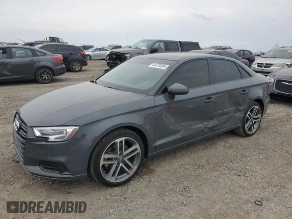 2020 Audi A3 Sedan Premium with VIN WAUAUGFF0LA103492, listed as a Copart auction lot 44579384 with 28,339 mi miles. Bid and sale history available at carsss.com. Image 1.