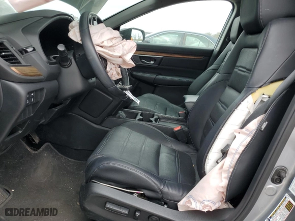 2017 Honda CR-V EX-L with VIN 5J6RW2H87HL071065, listed as a Copart auction lot 51615885 with 56,117 mi miles and Salvage Title. Bid and sale history available at carsss.com. Image 7.