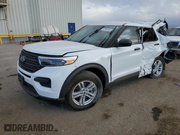 2024 Ford Explorer with VIN 1FMSK8BB9RGA49200, listed as a Copart auction lot 42966495 with 14,487 mi miles and Salvage Title. Bid and sale history available at carsss.com. Image 1.