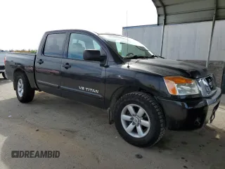2008 Nissan Titan XE with VIN 1N6AA07DX8N354372, listed as a Copart auction lot 48017605 with 149,382 mi miles and Salvage Title. Bid and sale history available at carsss.com. Image 4.
