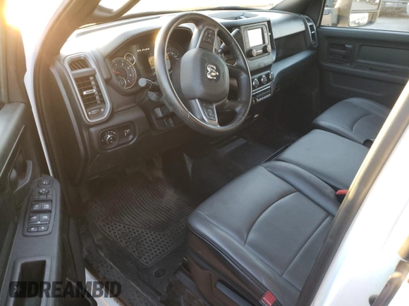 2024 Ram 3500 Tradesman with VIN 3C7WRSCL5RG133172, listed as a Copart auction lot 87965315 with 62,909 mi miles and Salvage Title. Bid and sale history available at carsss.com. Image 8.
