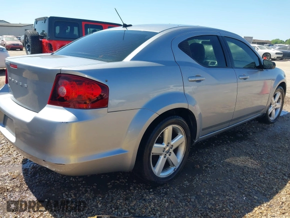 2013 Dodge Avenger SE with VIN 1C3CDZAB0DN519231, listed as a IAAI auction lot 41981579 with 215,262 mi miles and . Bid and sale history available at DreamBid. Image 4.