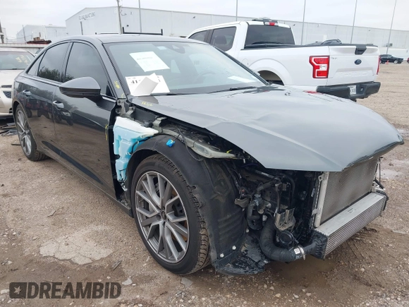 2023 Audi A6 Premium Plus z VIN WAUL2BF27PN039318, wystawiony jako IAAI lot #41603715 z przebiegiem 32 892 mil mil oraz . Historia ofert i sprzedaży dostępna na DreamBid. Obrazek 1.
