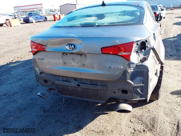 2013 Kia Optima EX with VIN 5XXGN4A7XDG173189, listed as a IAAI auction lot 41753807 with 141,208 mi miles. Bid and sale history available at carsss.com. Image 6.