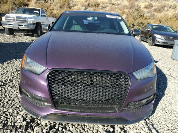 2015 Audi A3 2.0T Prestige with VIN WAUKFGFF5F1110912, listed as a Copart auction lot 76969594 with 107,816 mi miles and Salvage Title. Bid and sale history available at carsss.com. Image 5.