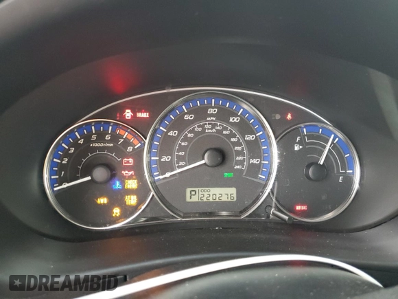 2012 Subaru Forester X Limited with VIN JF2SHAFC4CH417945, listed as a Copart auction lot 58810215 with 220,276 mi miles and Salvage title. Bid and sale history available at DreamBid. Image 9.